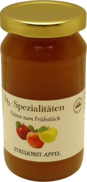 Fercher Fruchtaufstrich Streuobst-Apfel nach Art eines Gelees, Glas: 230 g