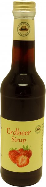 Fercher Erdbeer-Sirup, Flasche: 350 ml