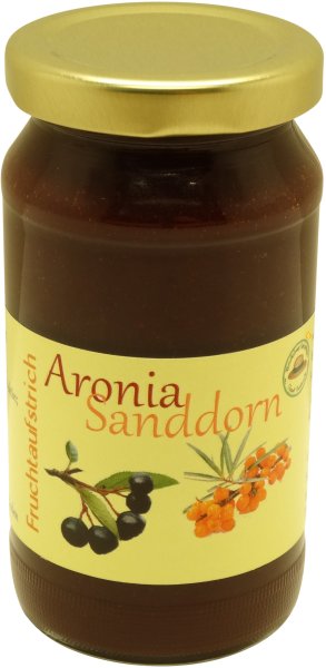 Fercher Fruchtaufstrich Aronia-Sanddorn, Glas: 235 g