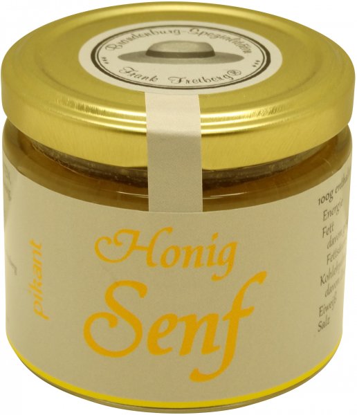 Fercher Honig-Senf, pikant, Glas 120 ml