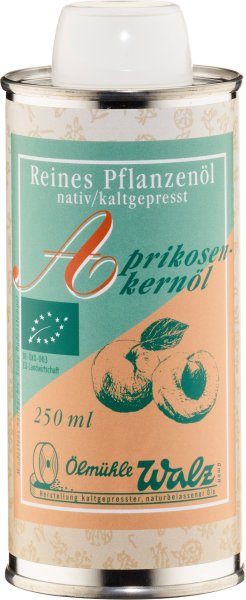 Badisches Bio-Aprikosenkernöl, Dose: 250 ml