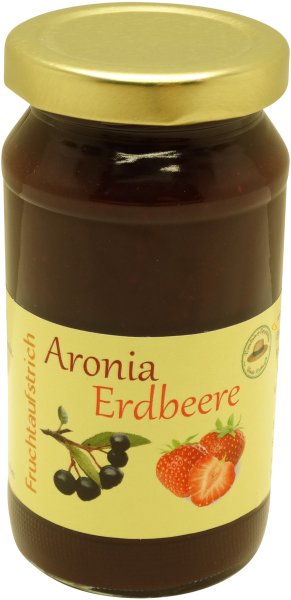 Fercher Fruchtaufstrich Aronia-Erdbeere, Glas: 235 g