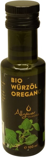 Allgäuer Bio Würzöl Oregano, Flasche: 100 ml