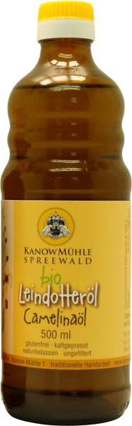 Spreewälder Bio Leindotteröl (Camelinaöl), Flasche: 500 ml