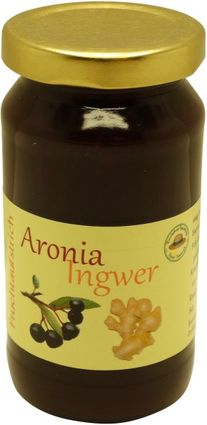 Fercher Fruchtaufstrich Aronia-Ingwer, Glas: 235 g