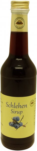 Fercher Schlehen-Sirup, Flasche: 350 ml