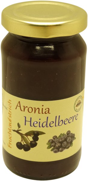 Fercher Fruchtaufstrich Aronia-Heidelbeere, Glas: 235 g