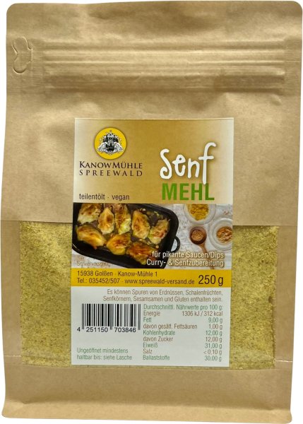 Spreewälder Senf-Mehl, Packung: 250 g