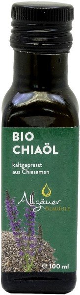 Allgäuer Bio Chiaöl, Flasche 100 ml